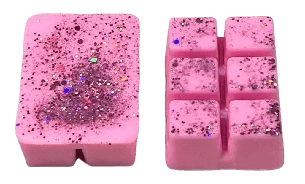 Glitzy Meltz Peppermint Fluff Large Wax Melts